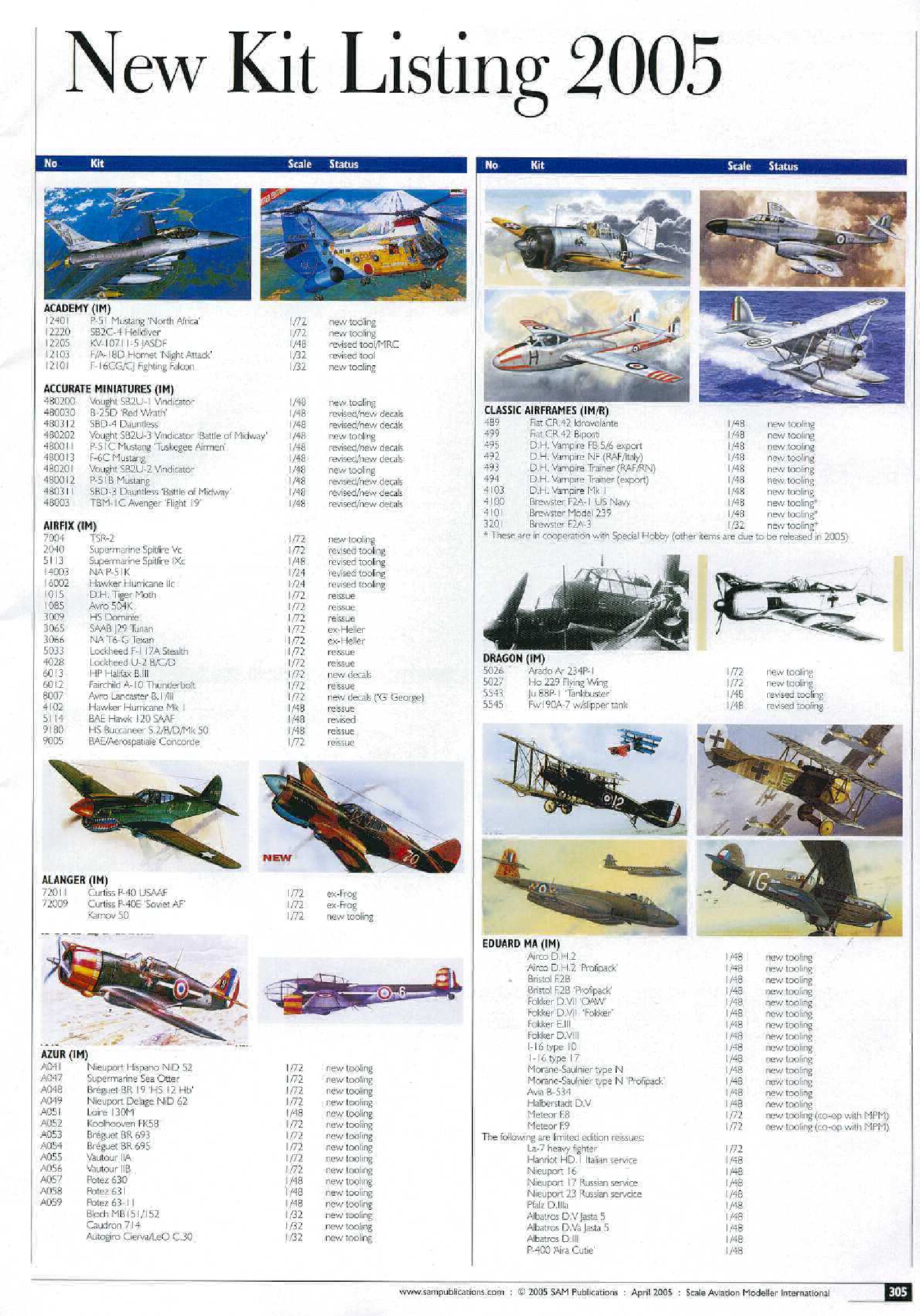 Scale Aviation Modeller International 2005-04
